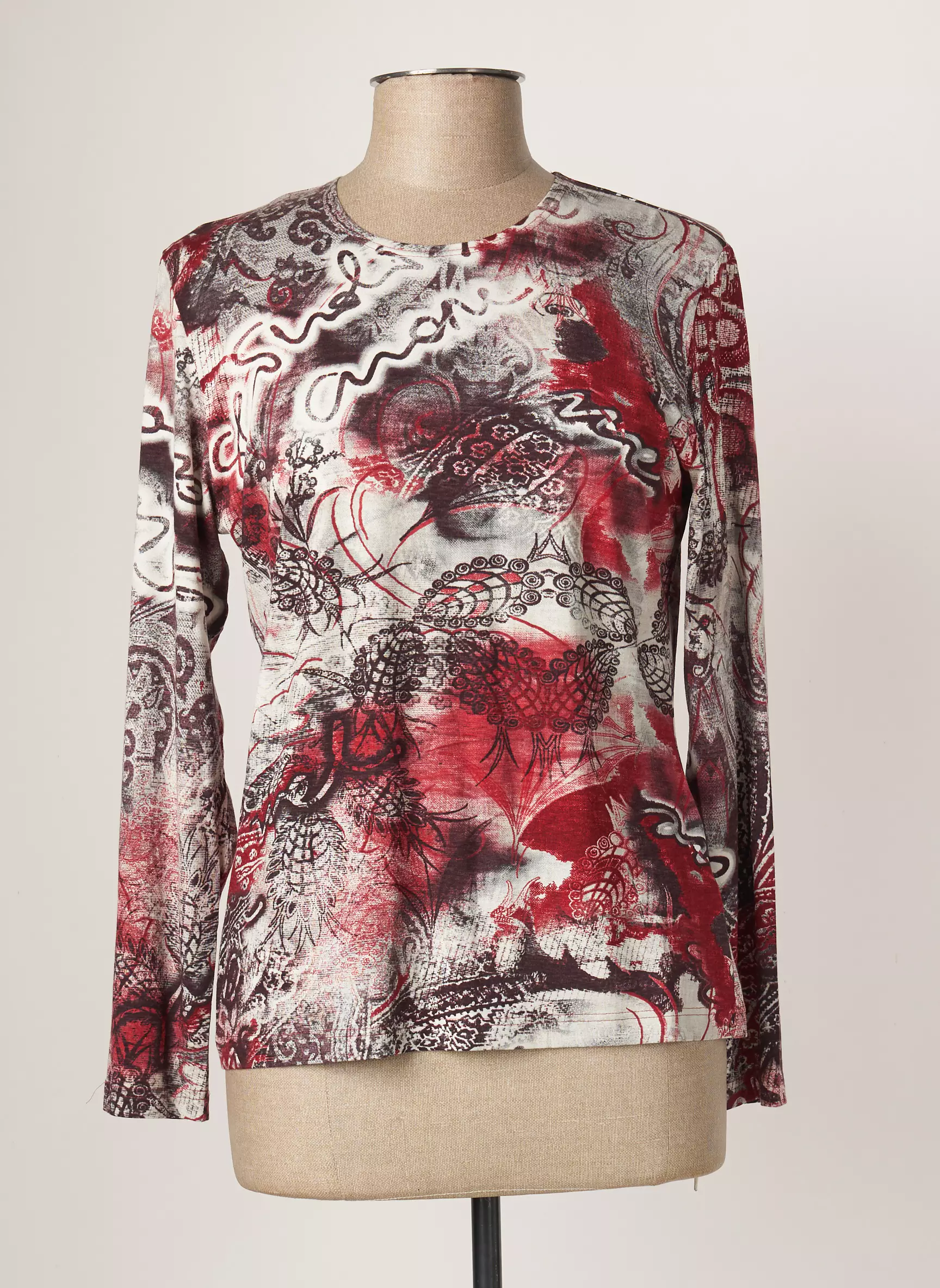 Guy Dubouis Tshirts Femme couleur rouge