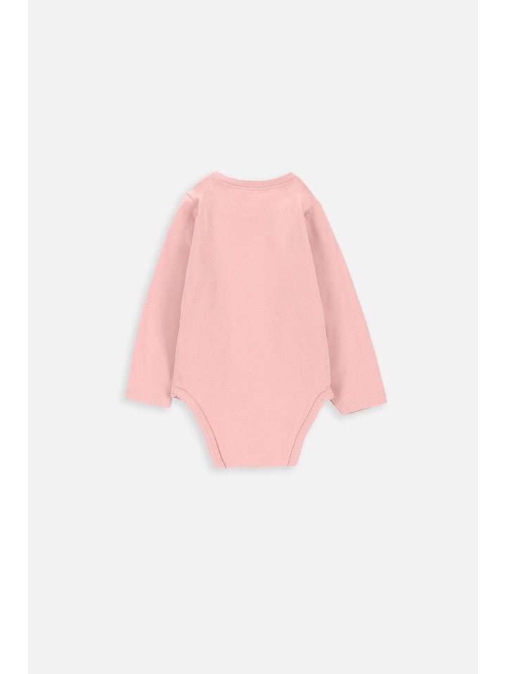 Coccodrillo Langärmeliger Bodysuit in rosa günstig kaufen 68