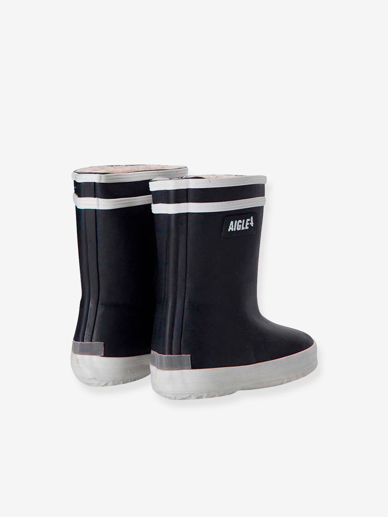 Aigle Jungen Baby Gummistiefel BABY FLAC FUR AIGLE - marine