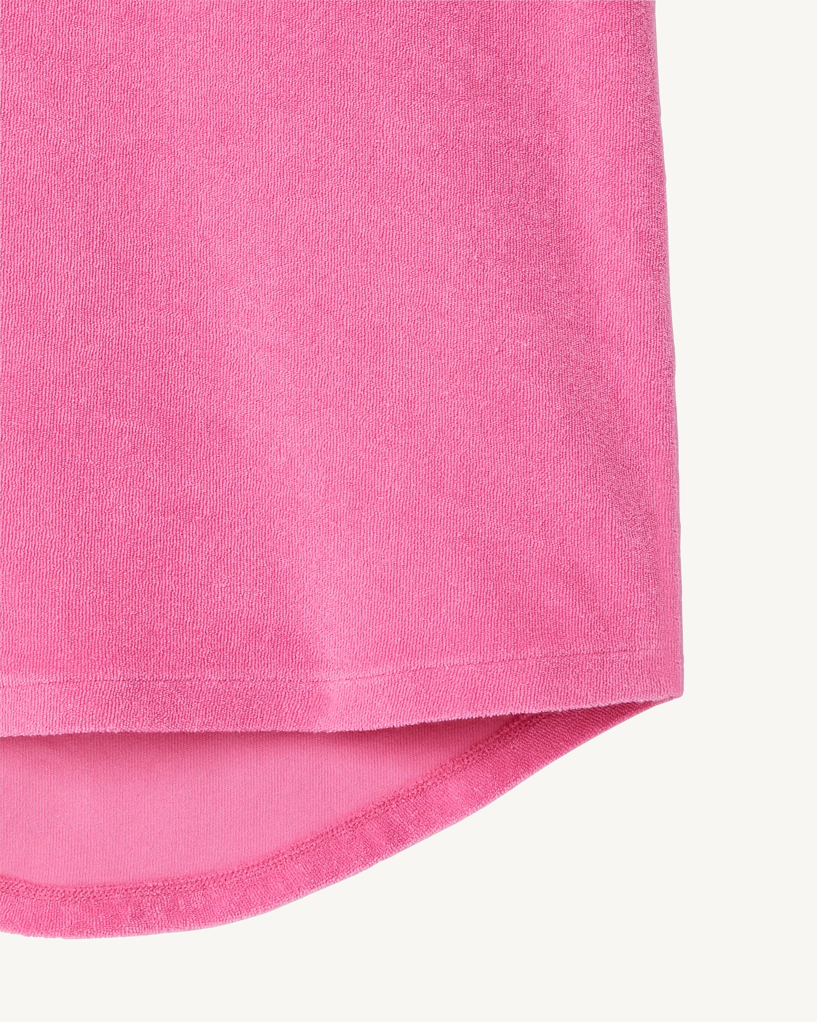 Robe éponge Rose intense Meg
