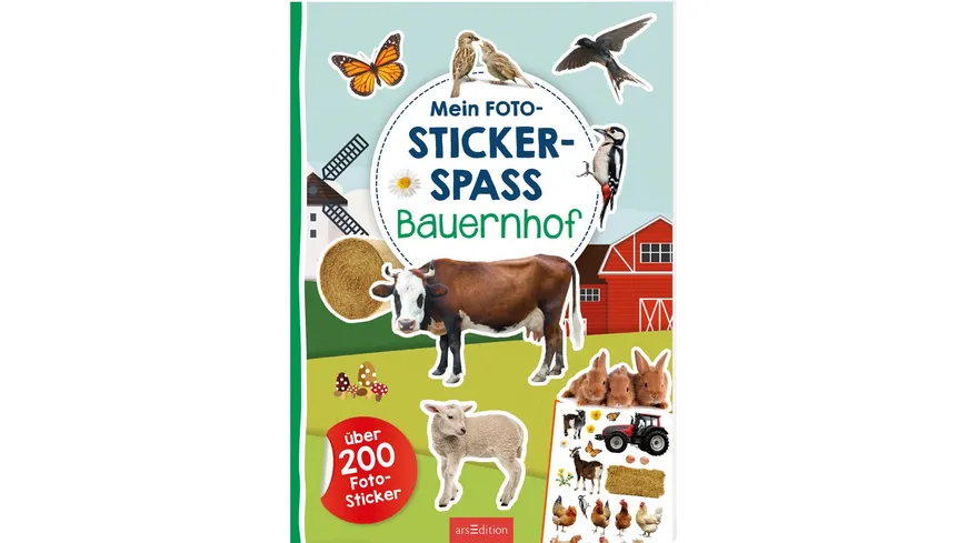 Mein Foto-Stickerspaß - Bauernhof - Mit über 200 Foto-Stickern