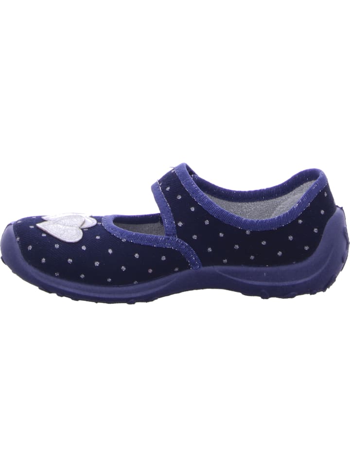 Fischer Markenschuh Hausschuh in blau günstig kaufen