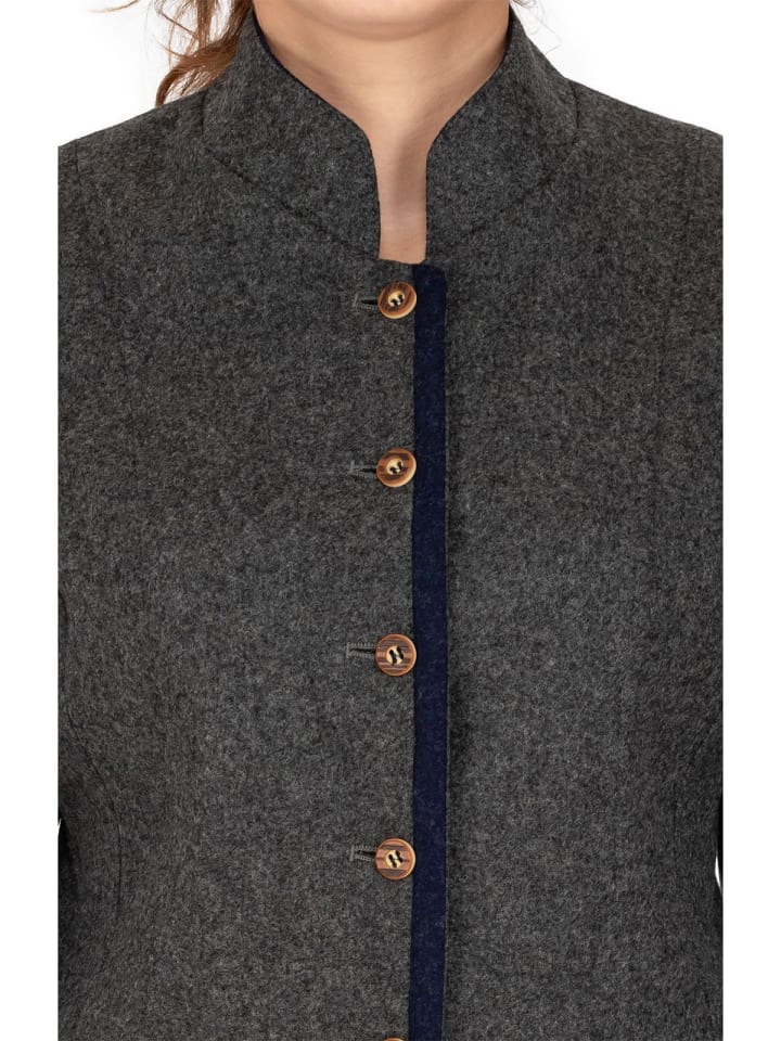 OS-Trachten Jacke 452003-3983 in dunkelgrau günstig kaufen