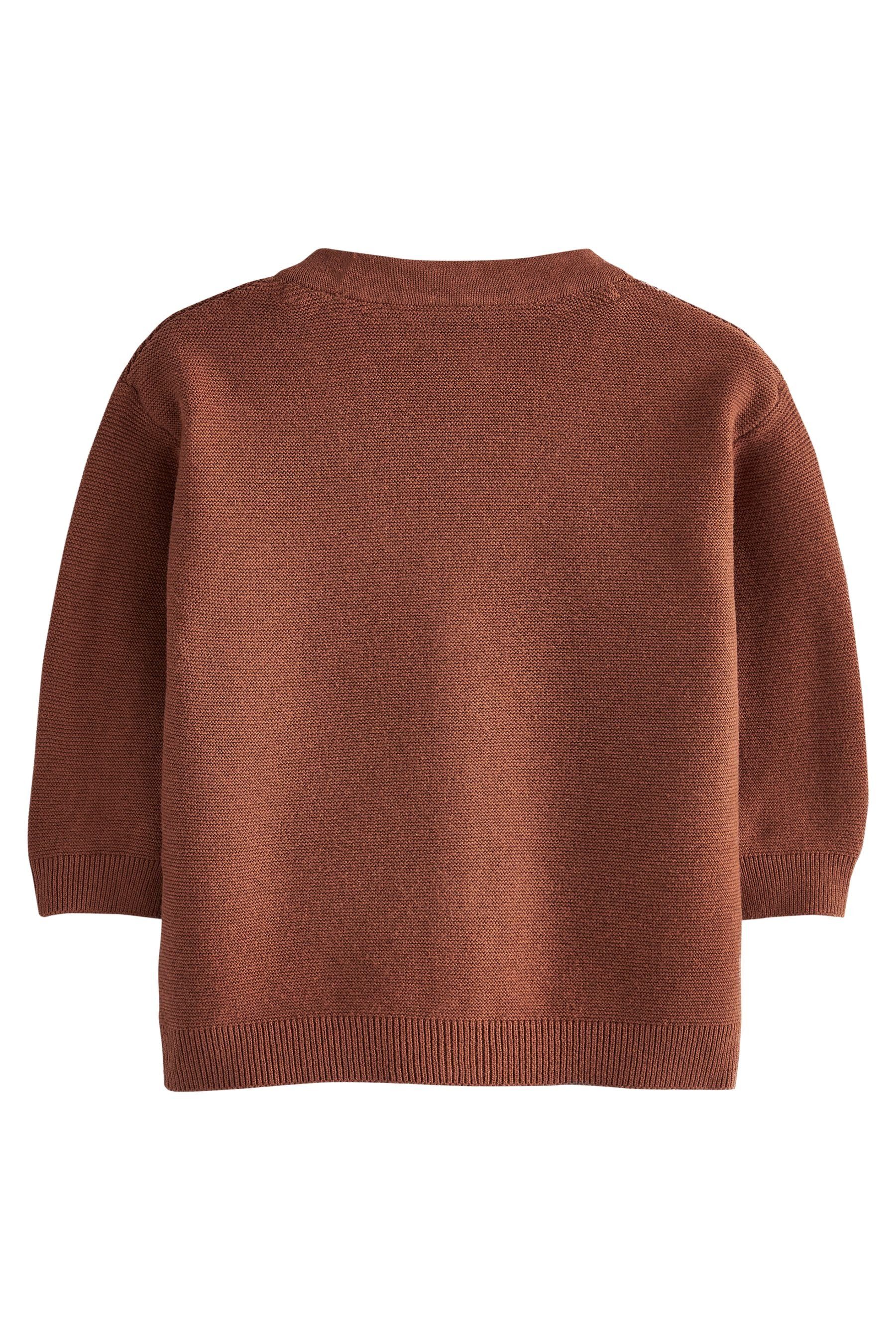 Next Strickjacke Strickjacke mit durchgehender Knopfleiste (1-tlg)