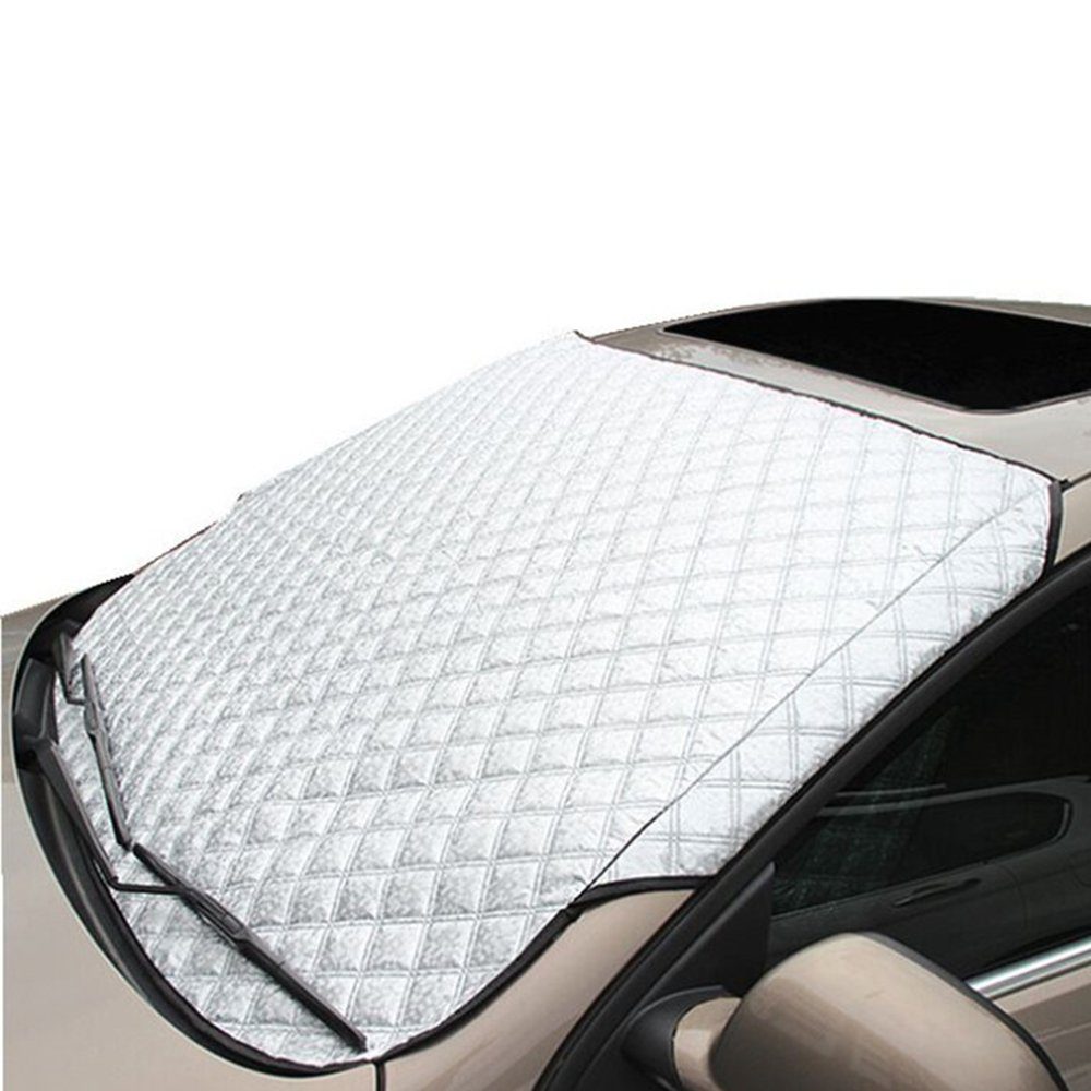 Haiaveng Frontscheibenabdeckung Frontscheibe Abdeckung Sonnenschutz Auto,Frostabdeckung, Autoscheibenabdeckung Sonnenblende