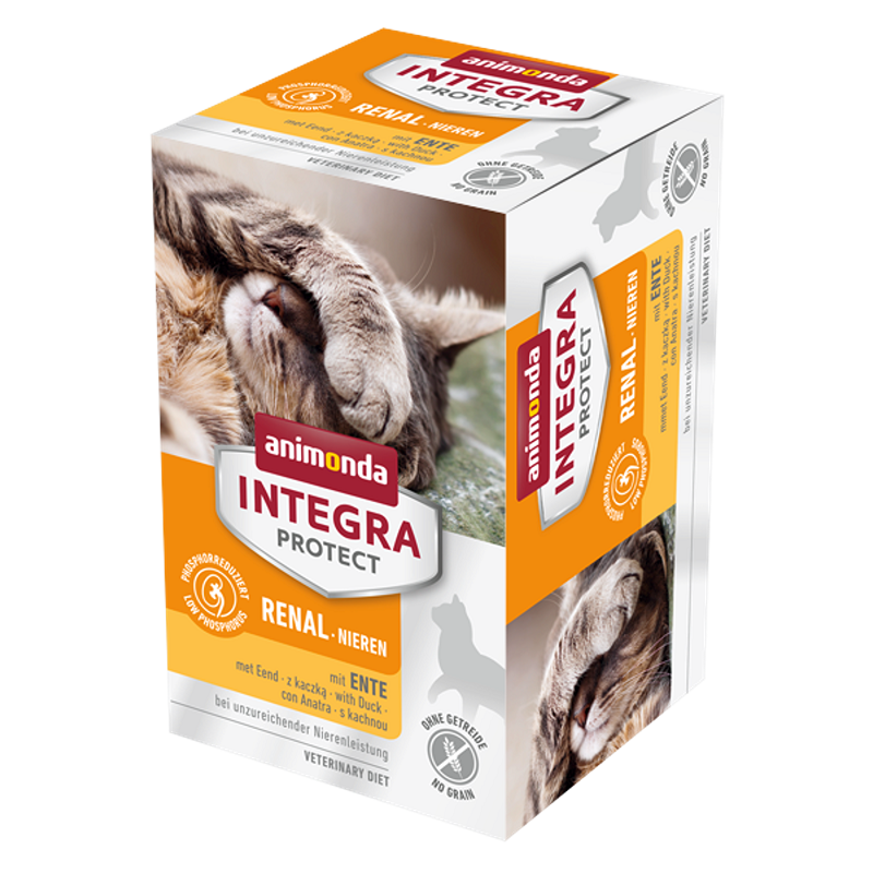 Animonda Nassfutter Animonda INTEGRA PROTECT Adult Renal mit Ente 6 x 100 g