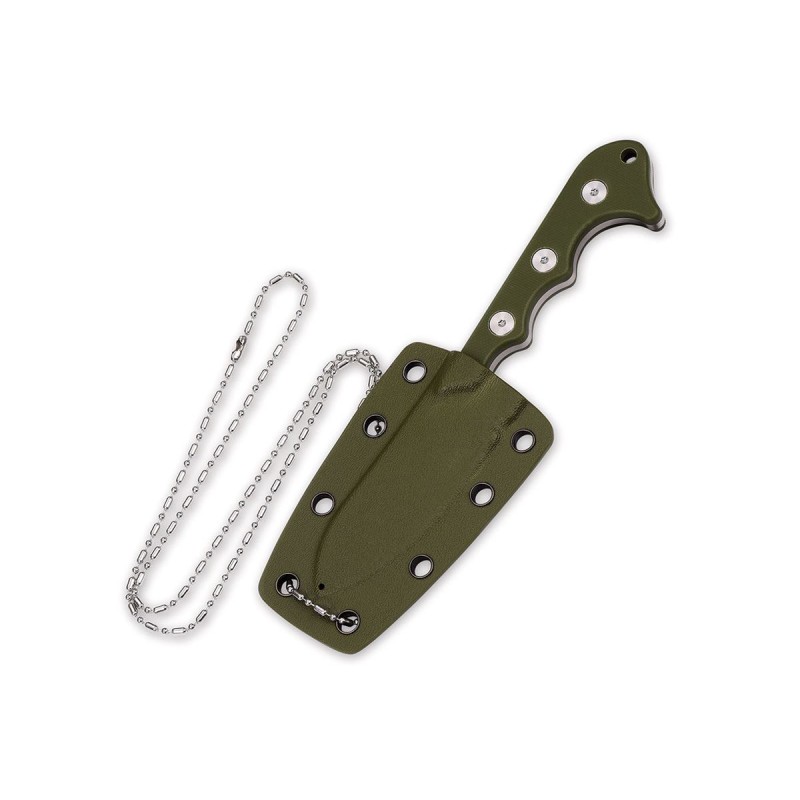 QSP MESSER PHOENIX QS125-C Grün- \/ Halsmesser