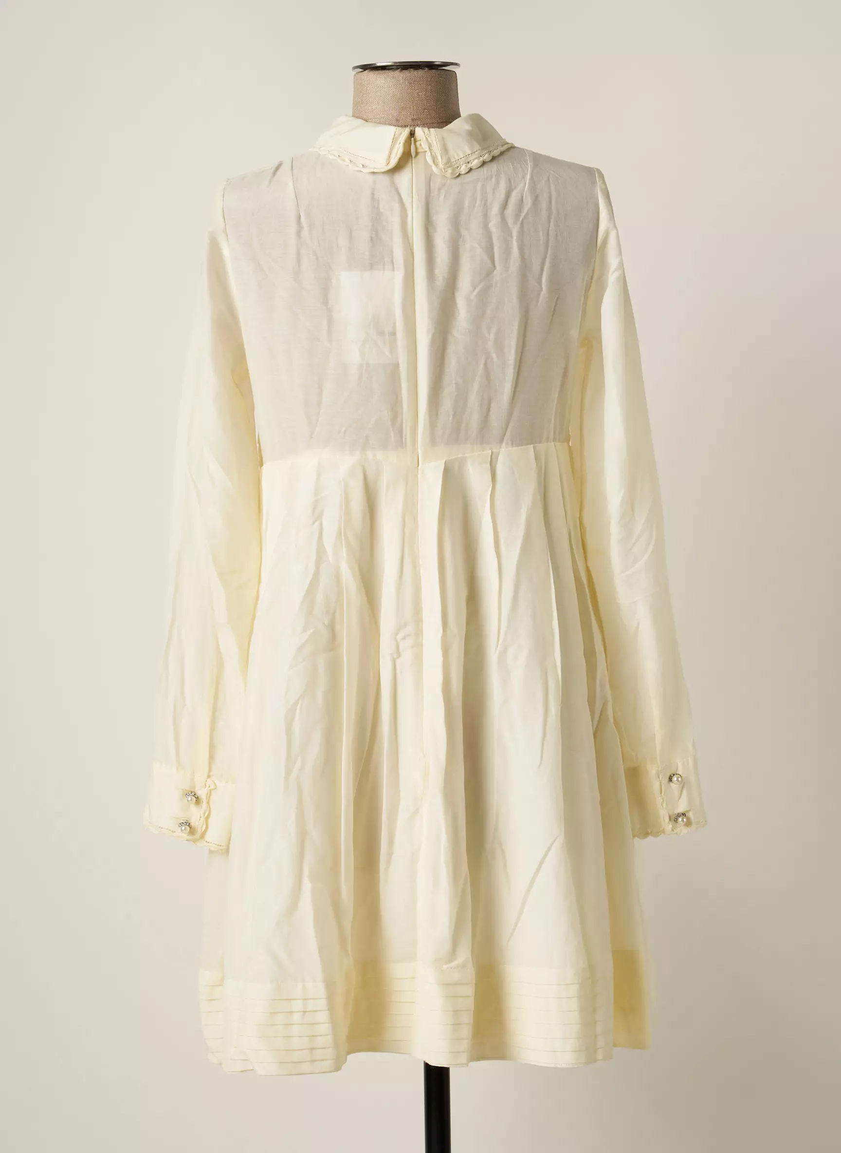 Manoush Robes Courtes Femme couleur beige