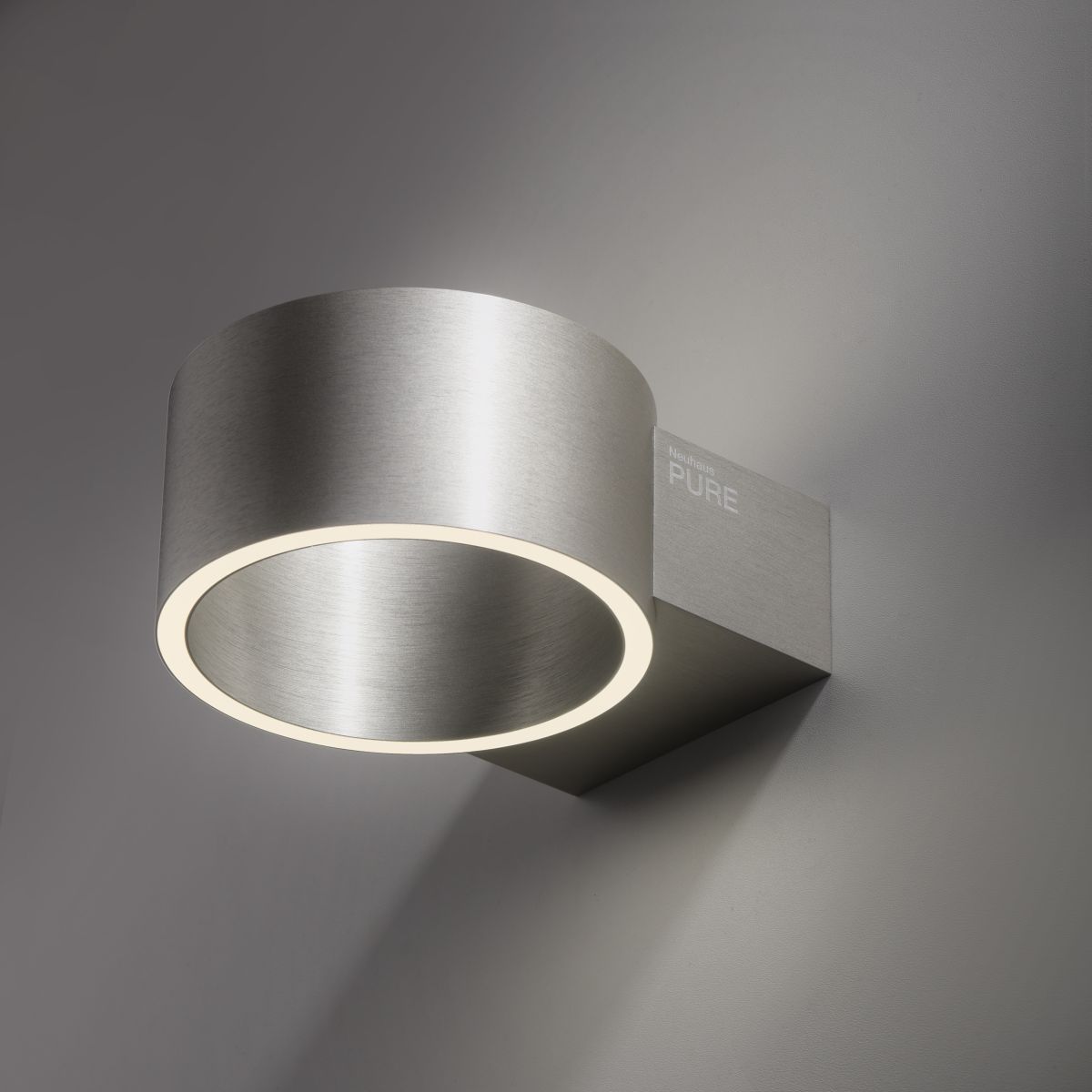 Paul Neuhaus LED Wandlampe Pure Clipse Aluminium