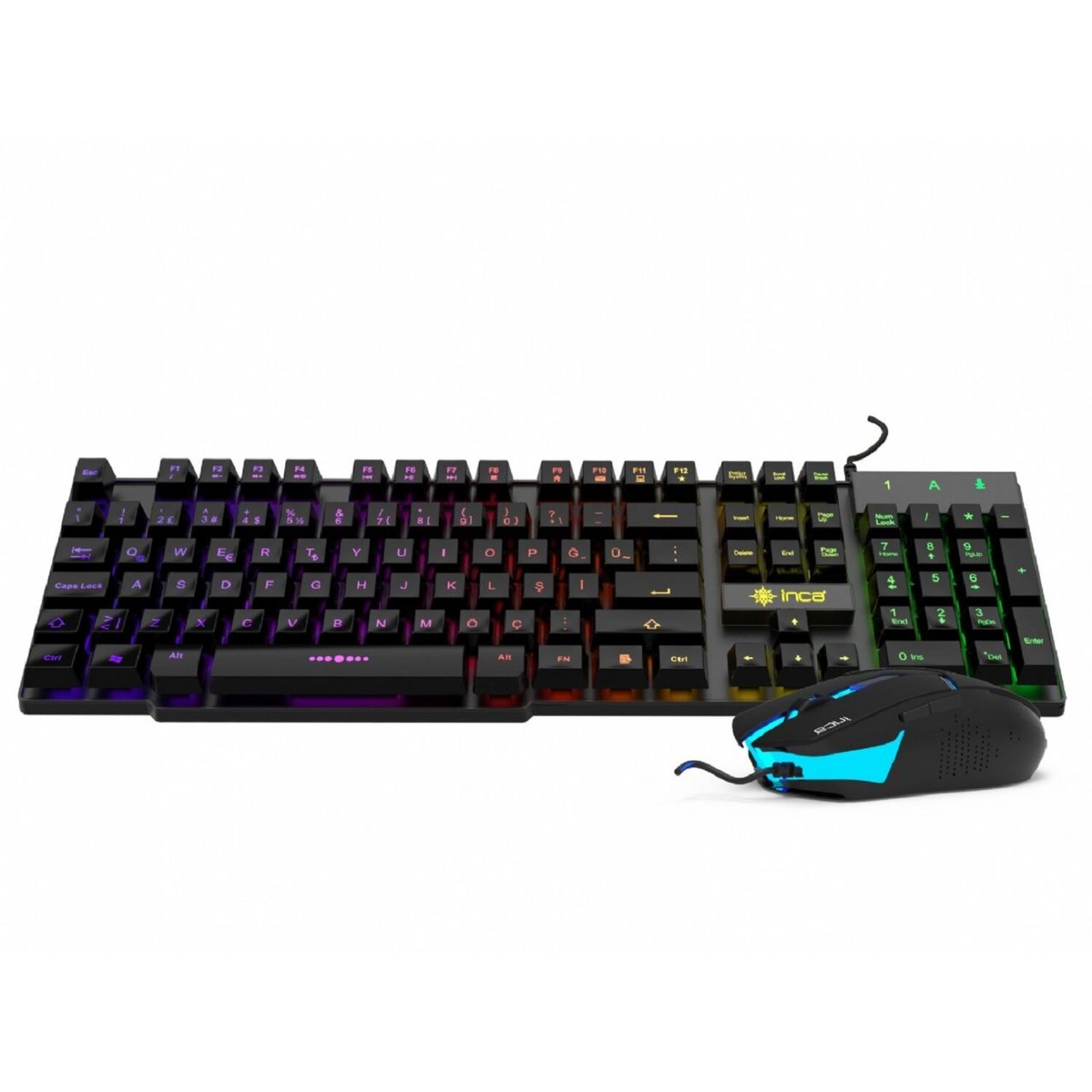 Inca Gaming-Tastatur und Maus Set IKG-448 – perfekte Kombination für unübertroffenes Spielerlebnis