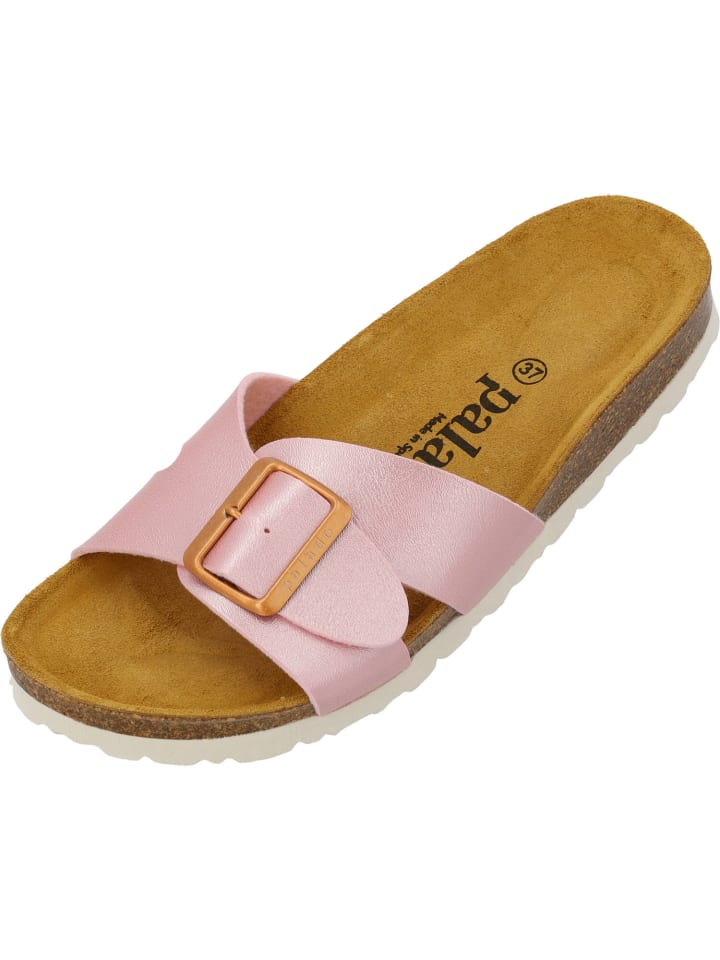 palado Pantoletten in rosa metallic günstig kaufen