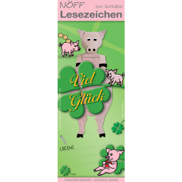 SCHWEINCHEN LESEZEICHEN