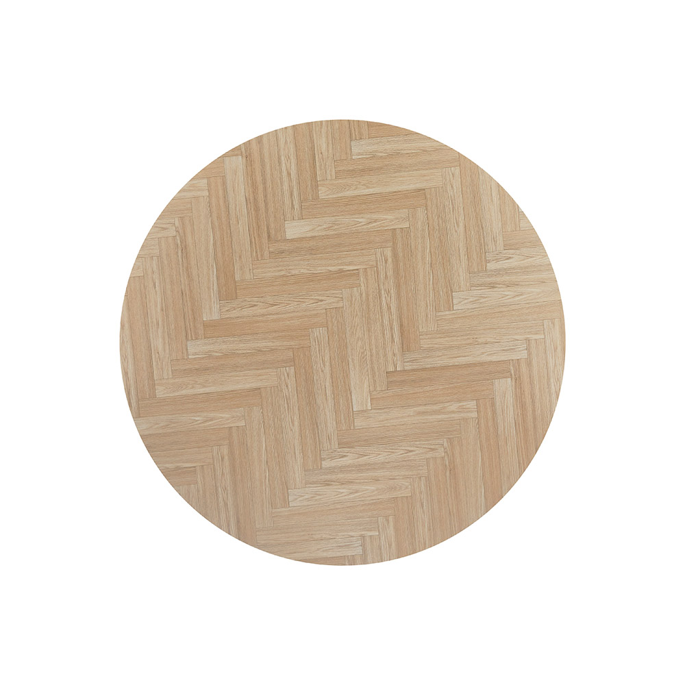 Home Deluxe HOME DELUXE Couchtisch Rund NOVARA -  Oiled Oak