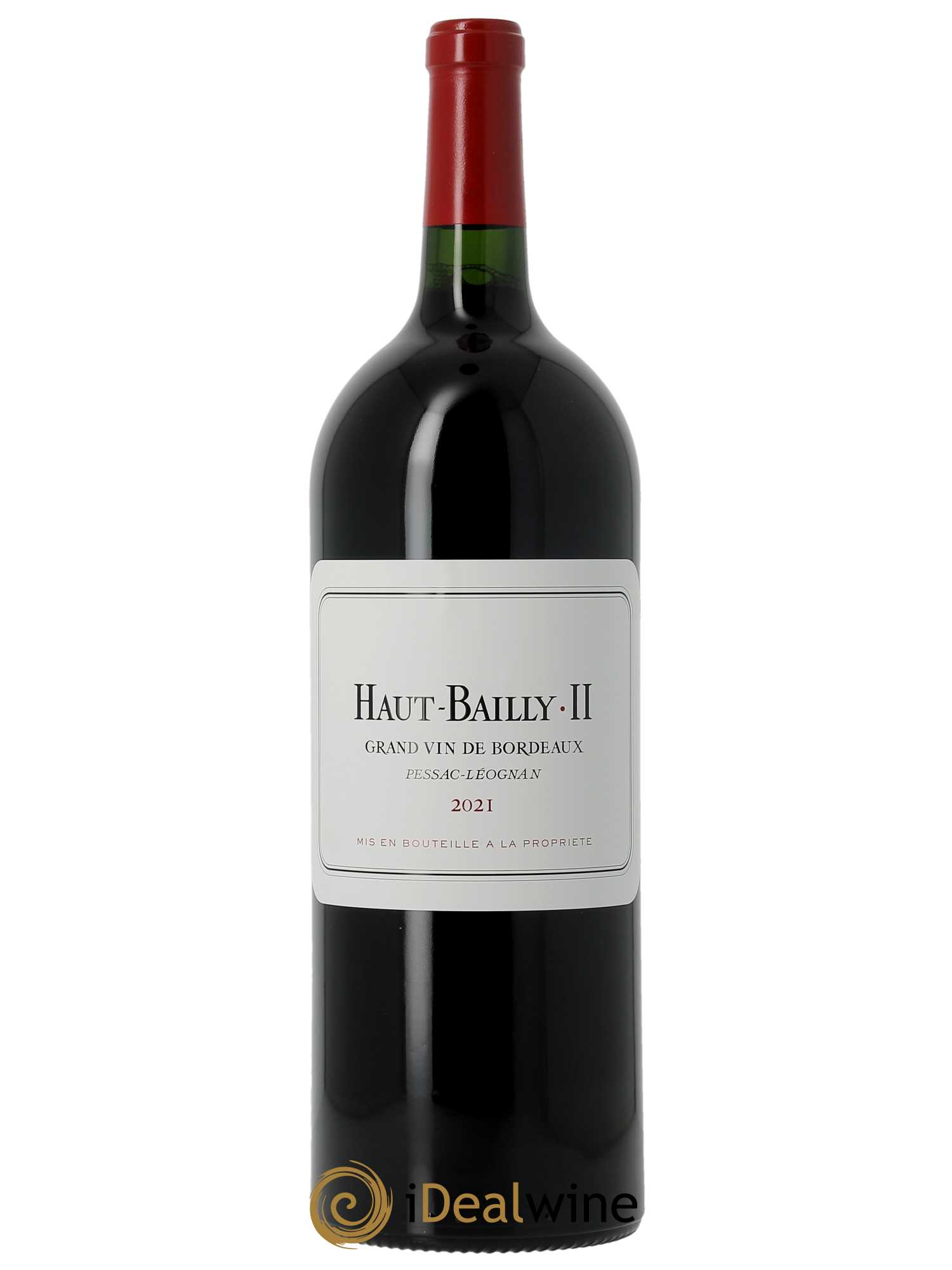 Haut Bailly II (Anciennement La Parde de Haut-Bailly) Second vin  2021 - Lot de 1 Magnum