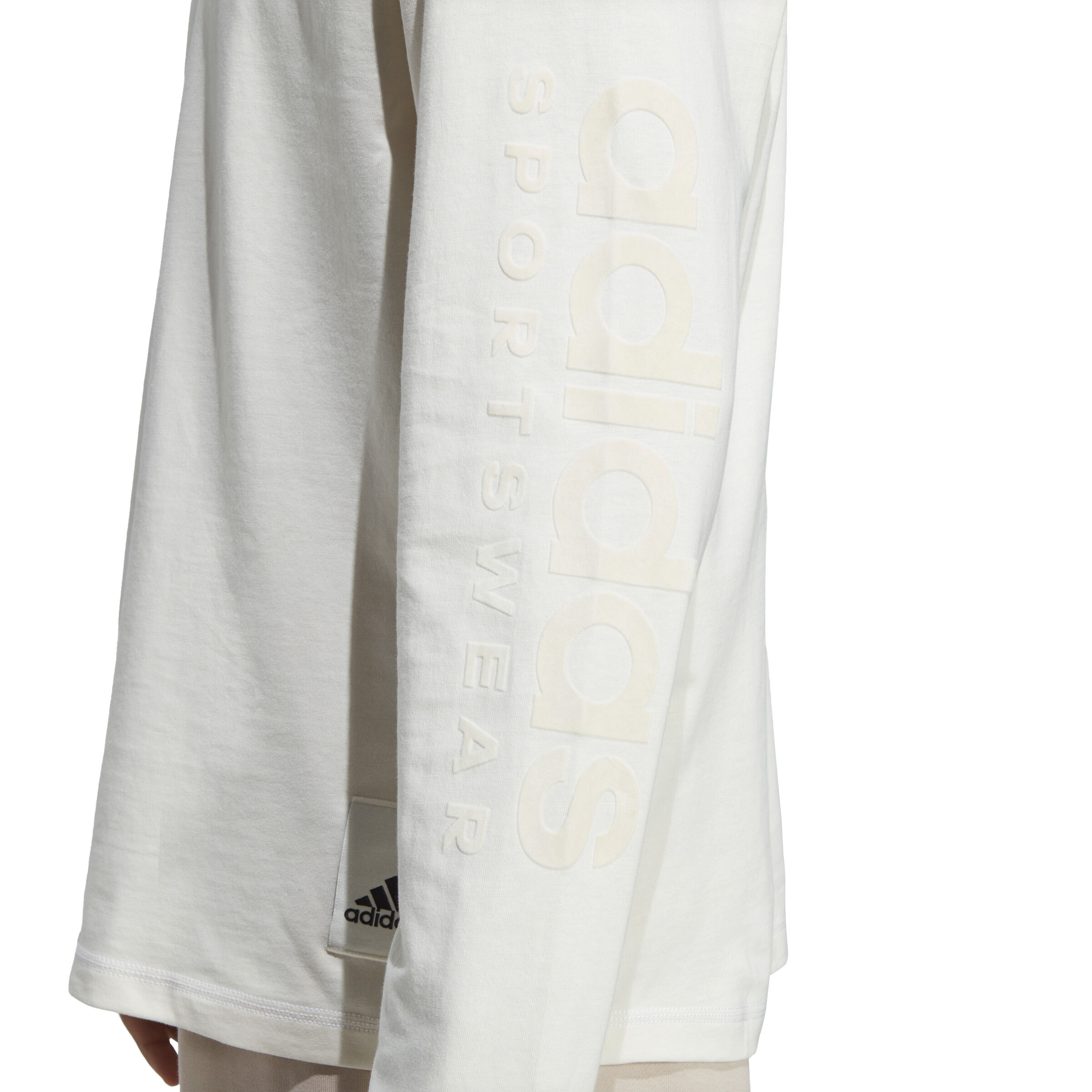 Lounge Long-Sleeve Top Longsleeve Herren - Weiß