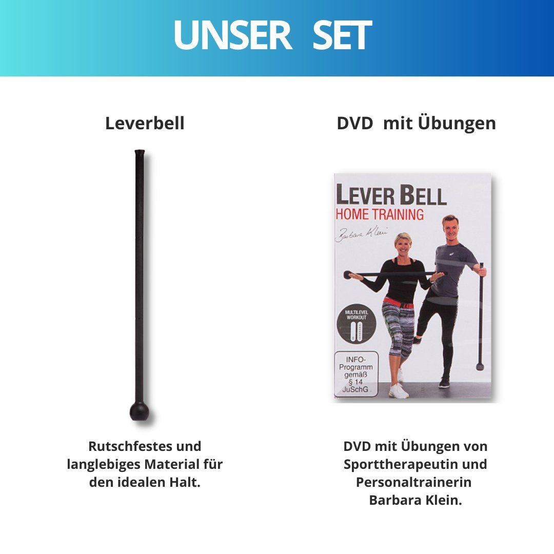 Winch Ganzkörpertrainer [MARKTNEUHEIT] Leverbell PRO, Ganzkörpertrainer inkl. DVD, Muskelaufbau, Koordination, Rumpfstärkung und Haltungskorrektur