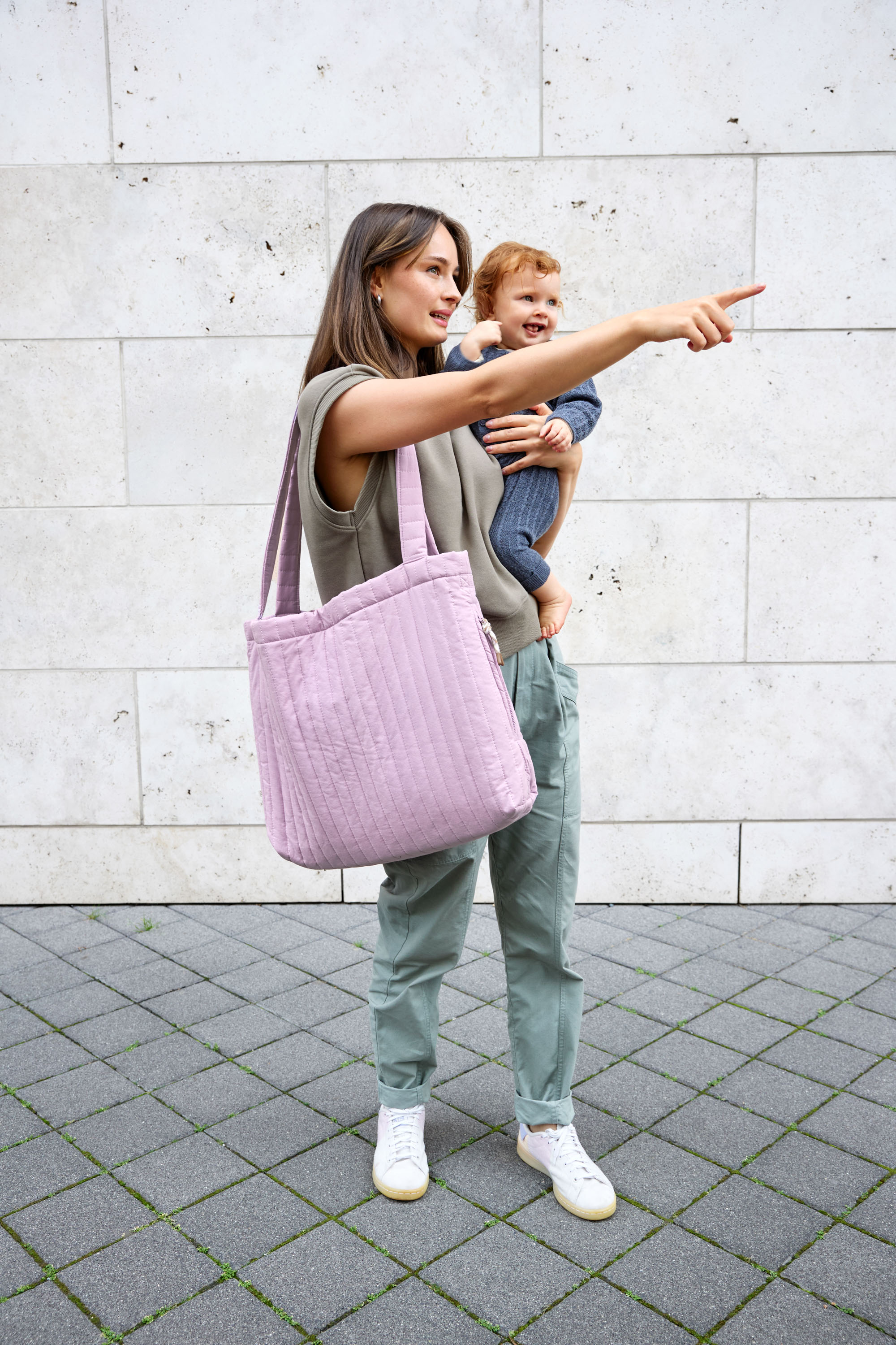 Shopper MIX - Baumwolle, Lavendel