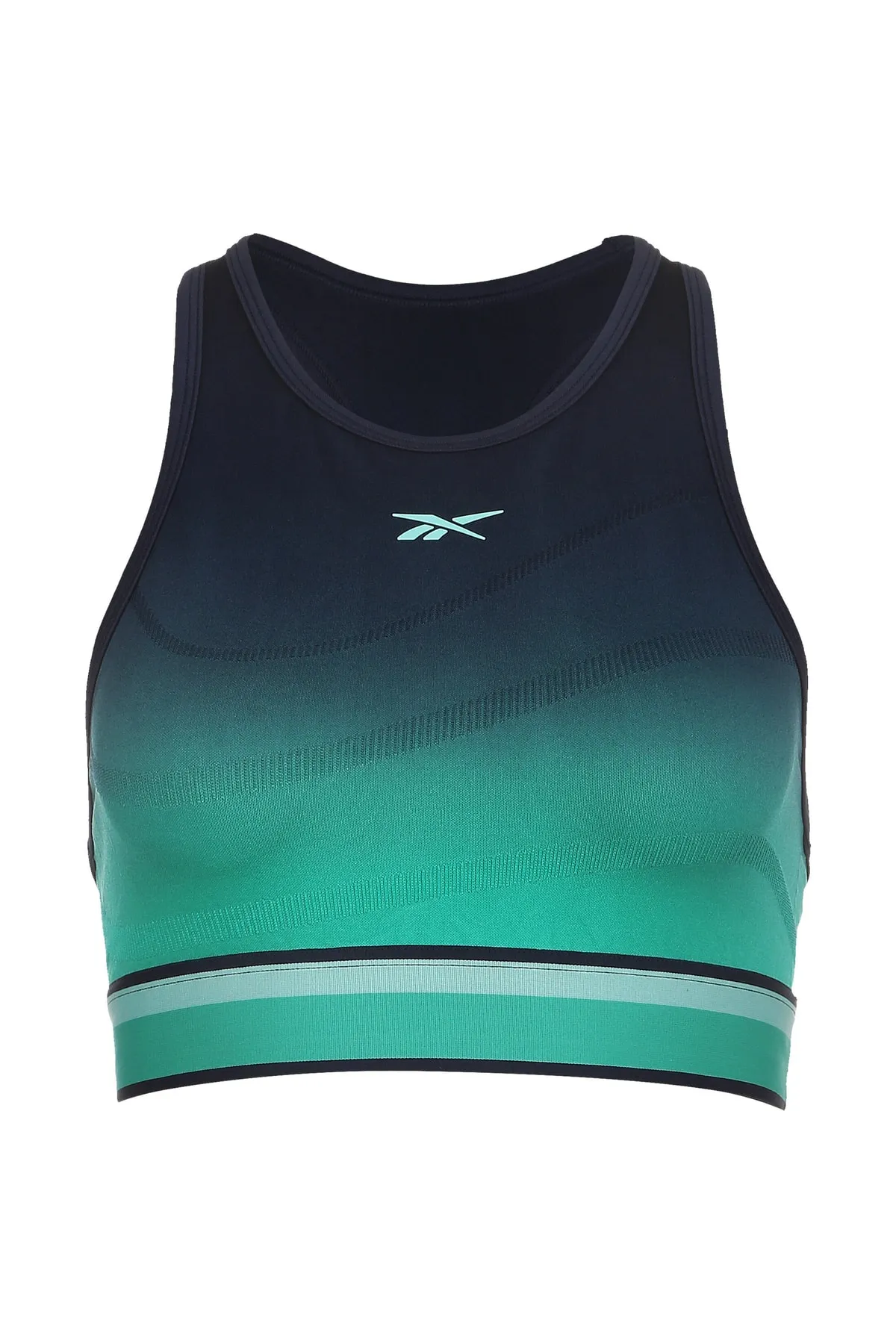 Reebok  Sport-BH - Grün - Farbverlauf