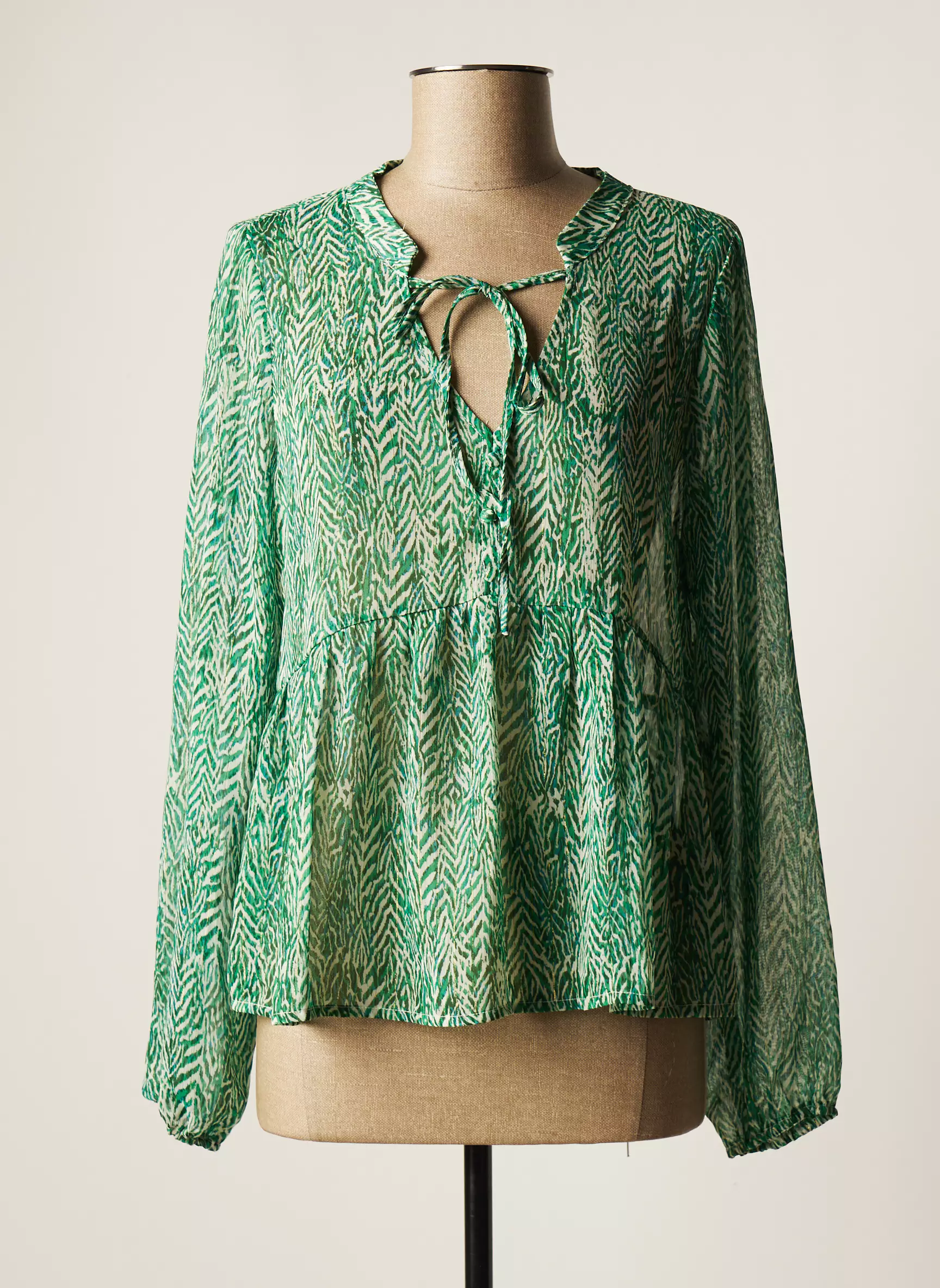Deeluxe Blouses Femme couleur vert