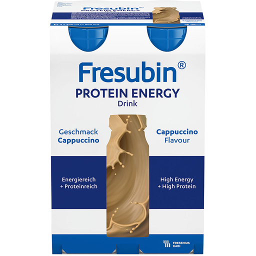 FRESUBIN PROTEIN Energy DRINK Cappuccino Trinkfl.  4X200 ml  Lösung
