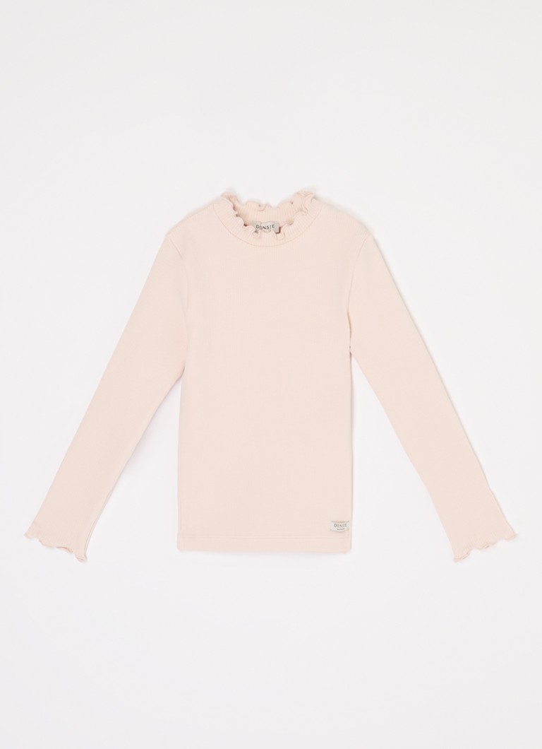 Tricou cu mânecă lungă Donsje Amsterdam Wonsy din amestec de bumbac organic