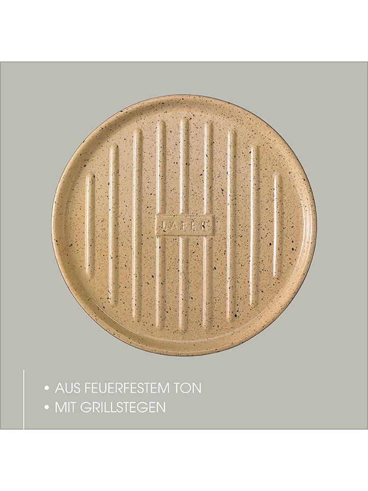 Römertopf Grillplatte in Beige - Ø 32,5 cm günstig kaufen onesize