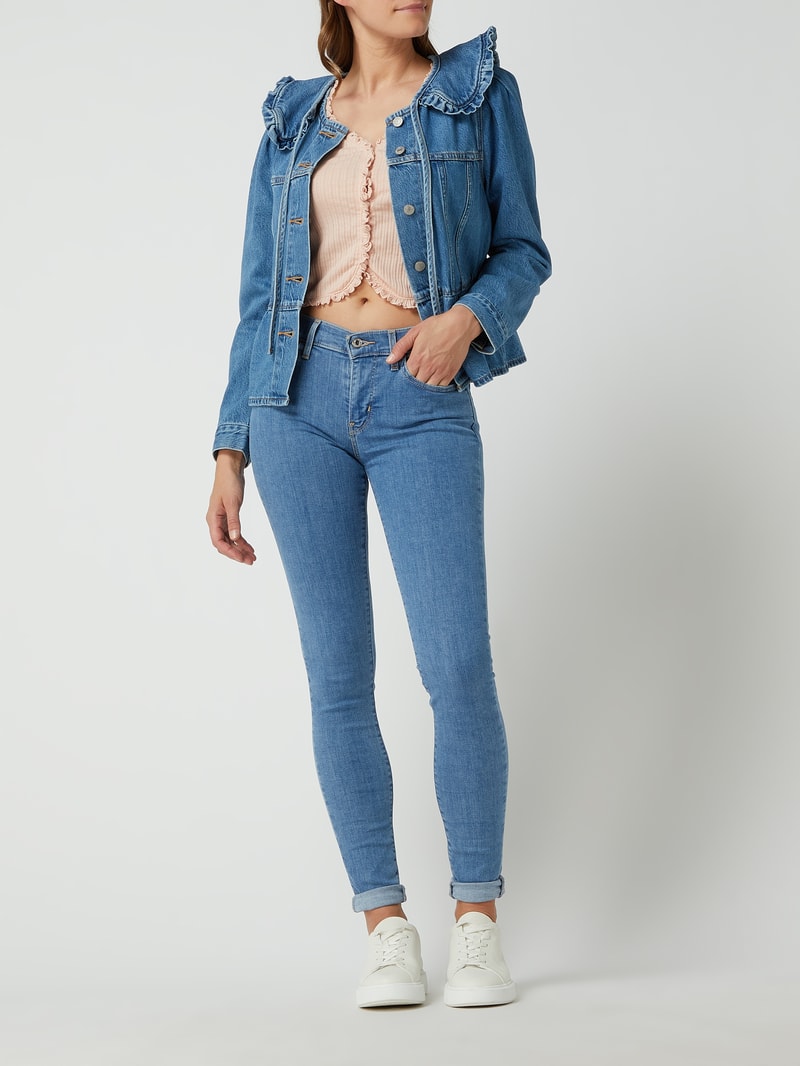 Super Skinny Fit Jeans mit Stretch-Anteil Modell '710' in jeans