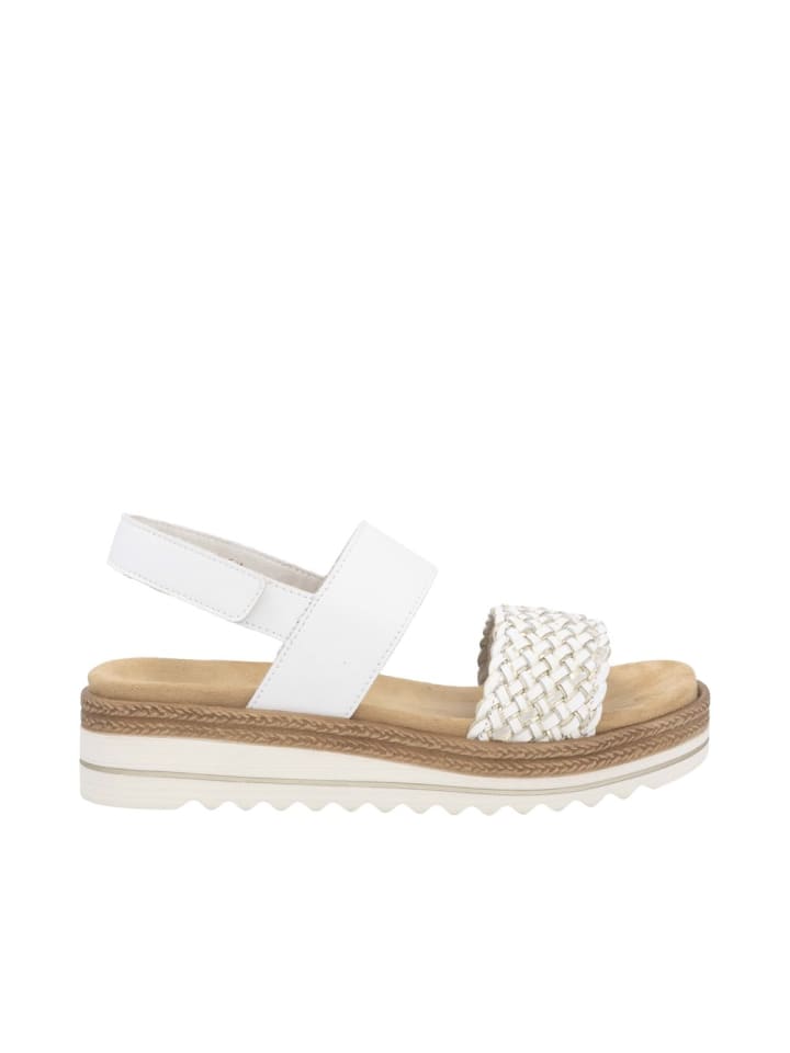 remonte Sandale Sandalette in weiß günstig kaufen