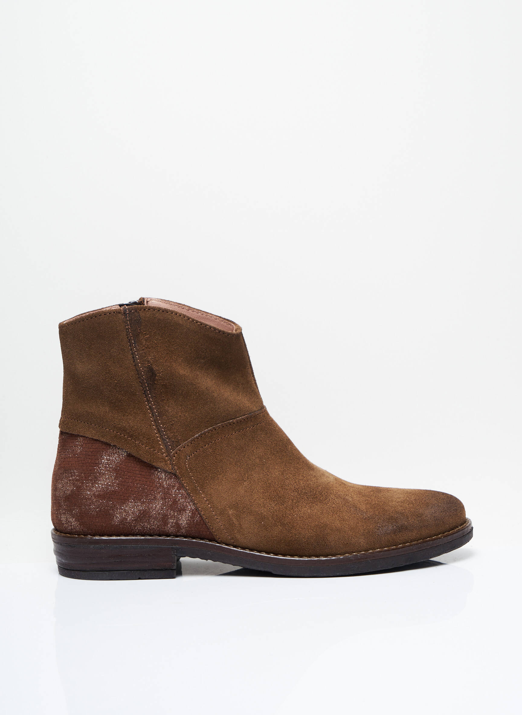 Ninette En Fleur Bottines Femme couleur marron