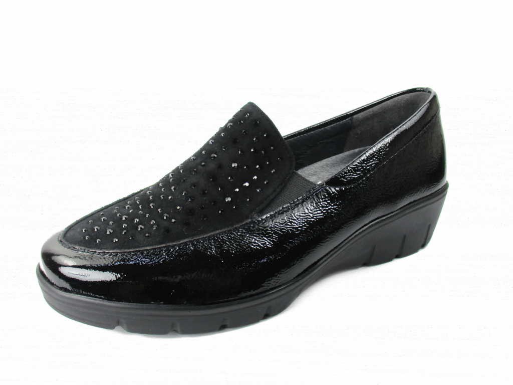 SEMLER Komfort Slipper schwarz Judith