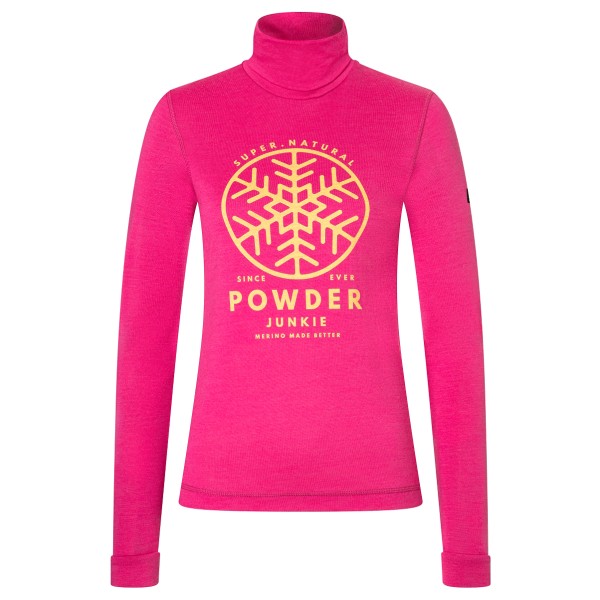 super.natural - Women's Powder Junkie Turtle - Longsleeve