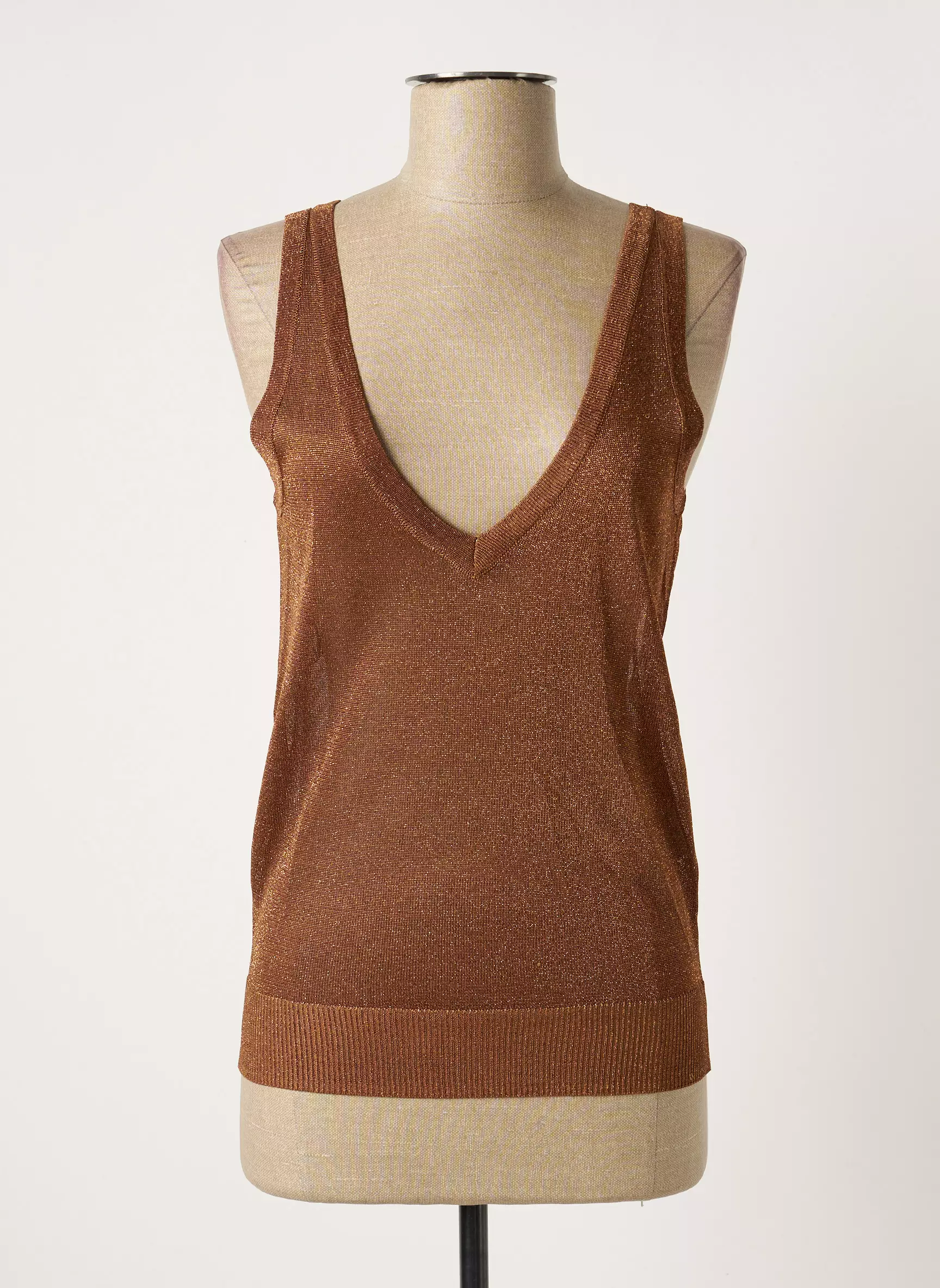 Lola Casademunt Tops Femme couleur marron