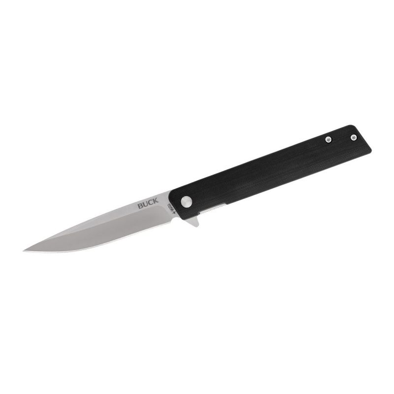 Buck Decatur Black G-10 256BKS