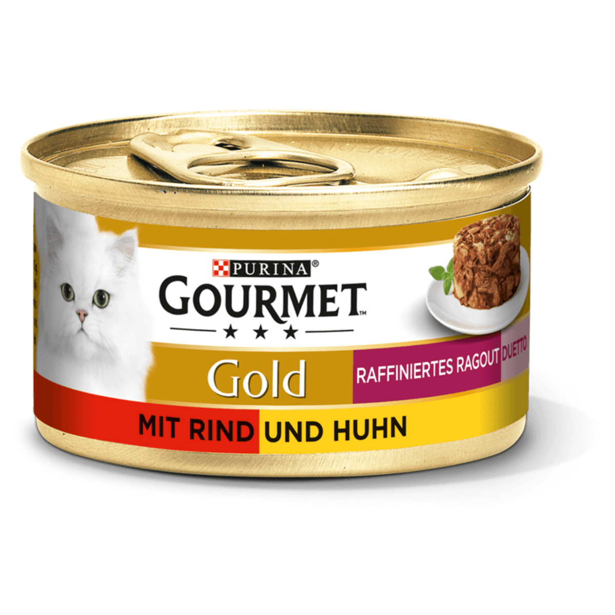GOURMET Gold Raffiniertes Ragout Duetto mit Rind und Huhn