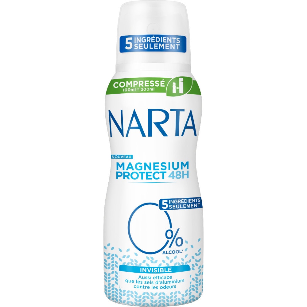 NARTA Narta Magnésium Protect 48h Déodorant Compressé Invisible