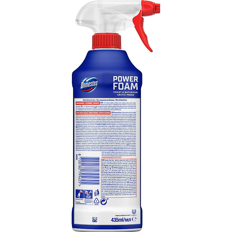 Domestos Domestos 435 ml toalett- og baderomsspray