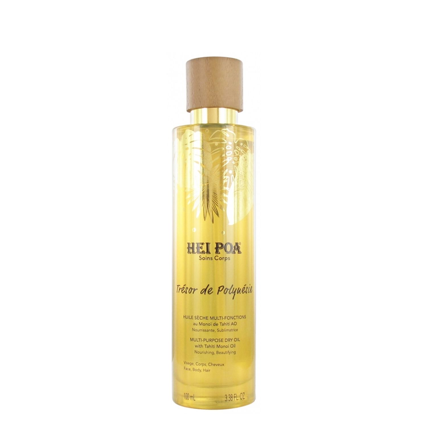 Hei Poa Trésor de Polynésie Huile Sèche Multi-Fonctions 100 ml