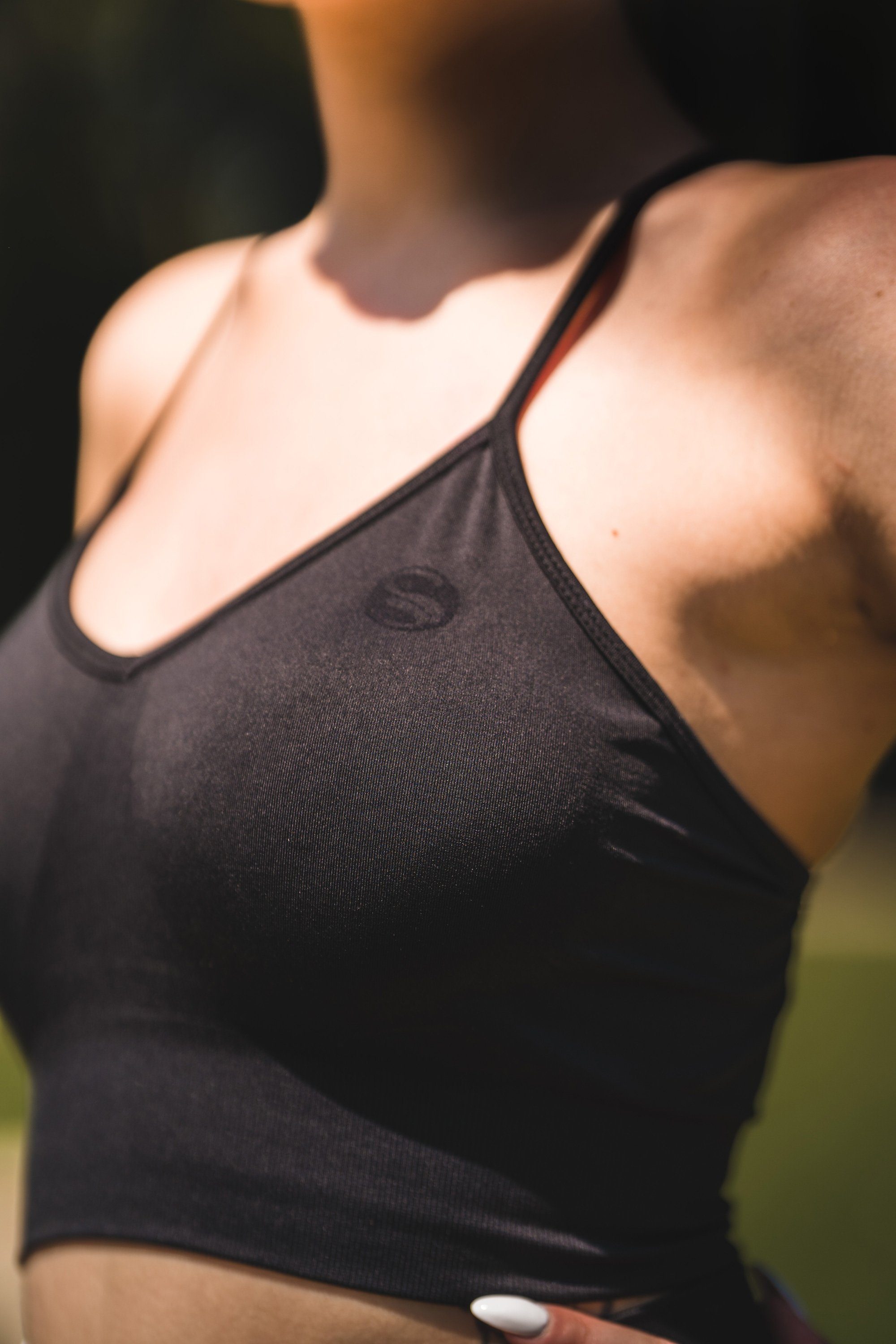 Stark Soul® Sport-Bustier Seamless Bra OPAQUE mit herausnehmbaren Cups
