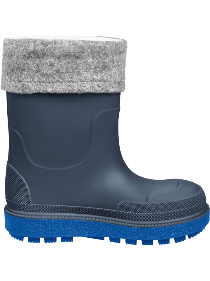 Playshoes Regenstiefel mit Futter in marine günstig kaufen