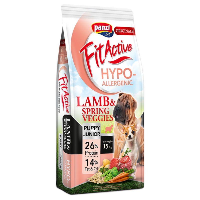 FitActive Originals Puppy Hypoallergenic Lamm & Frühlingsgemüse