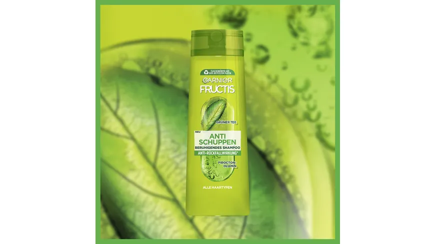 Garnier Fructis Shampoo Anti Schuppen Grüner Tee&Zink Pyrition 300 ml