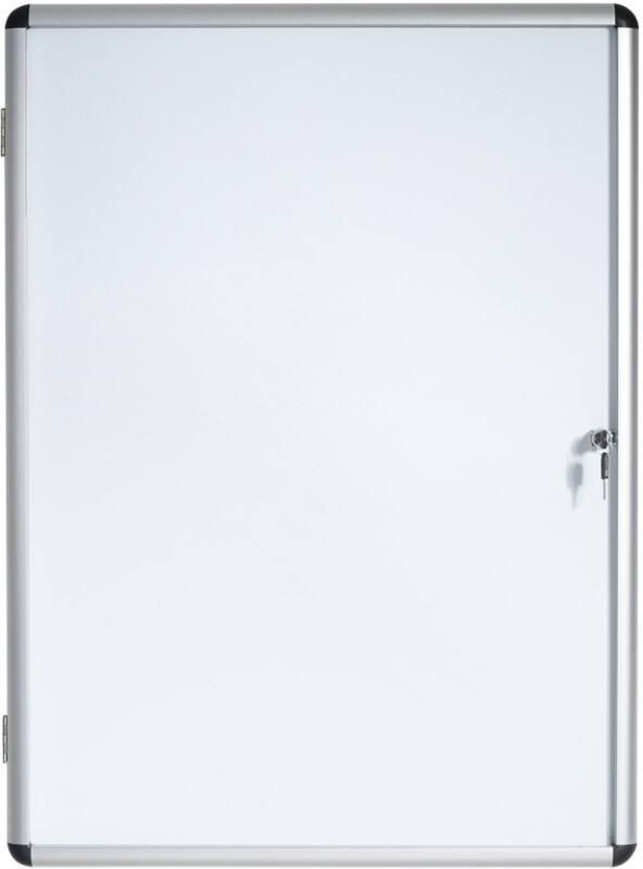 Bi-Office Enclore Earth Abschließbarer Schaukasten Magnetisch 4 x A4 50 (B) x 67,4 (H) cm Weiß