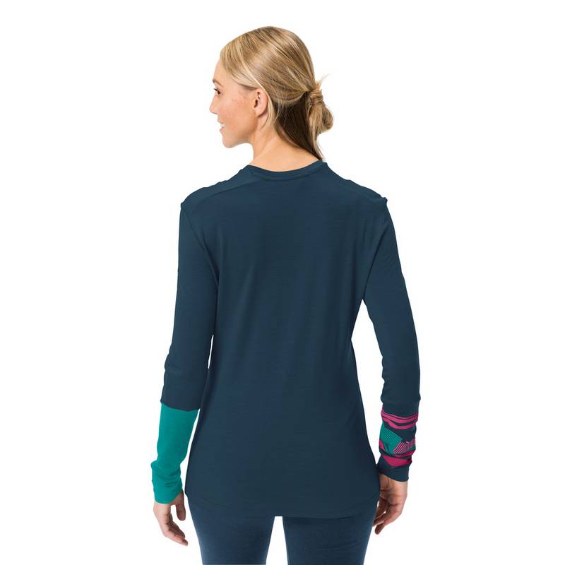 VAUDE Women's Monviso Wool LS T-Shirt T-Shirt Damen