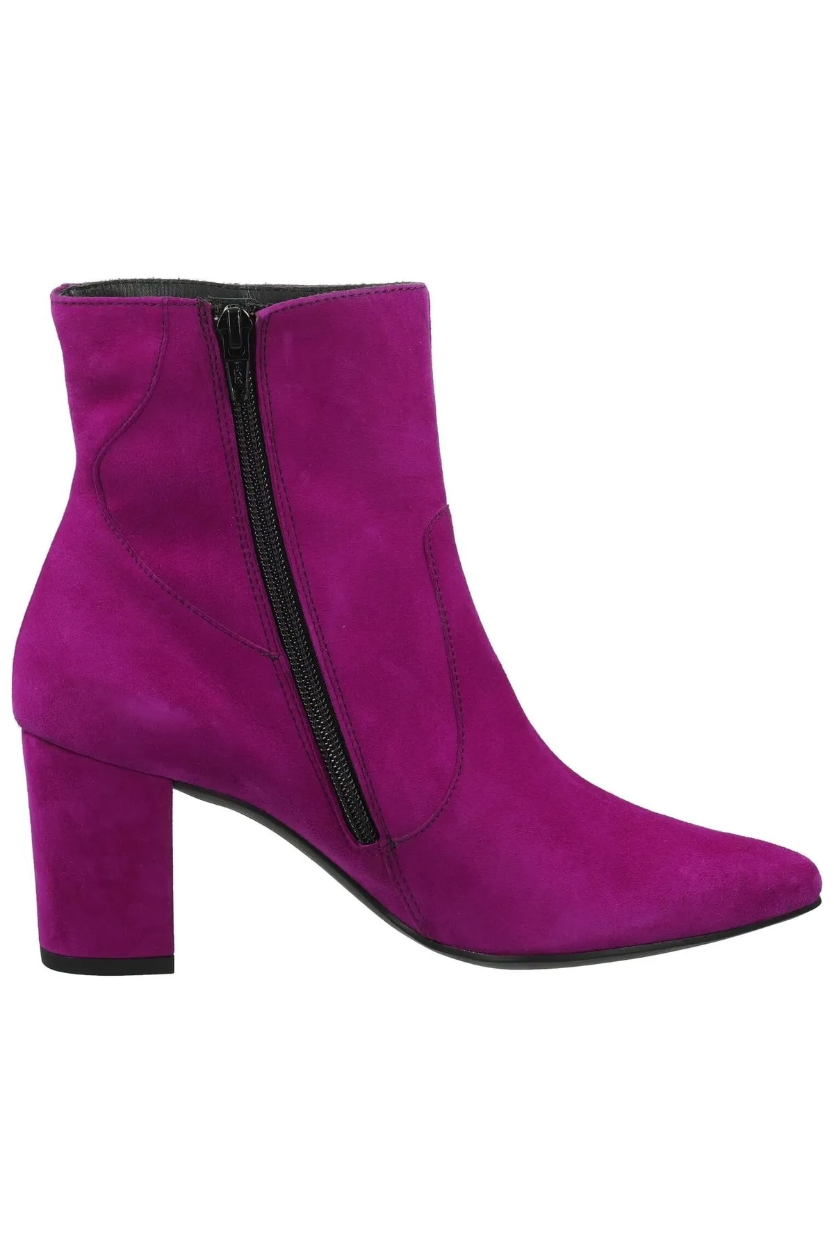 Paul Green  Stiefelette - Lila - Blockabsatz