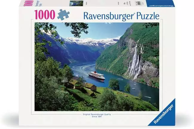 Puzzle 1000 Teile - Norwegischer Fjord