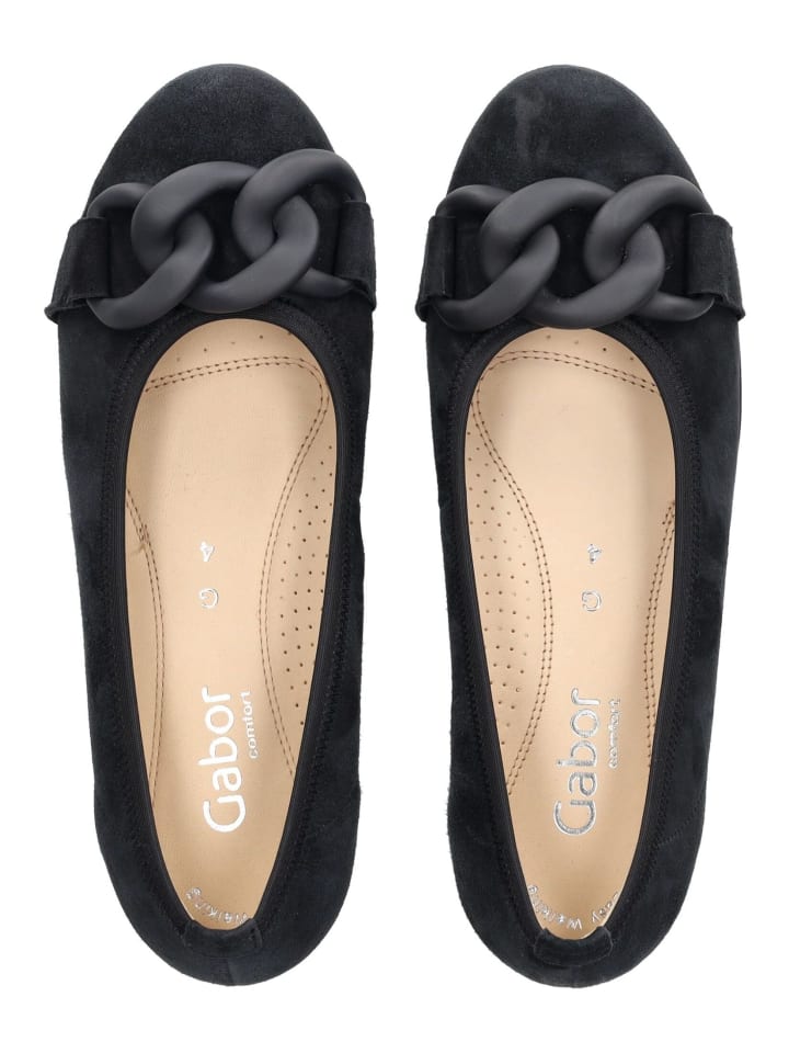 Gabor Ballerinas in Dunkelblau günstig kaufen