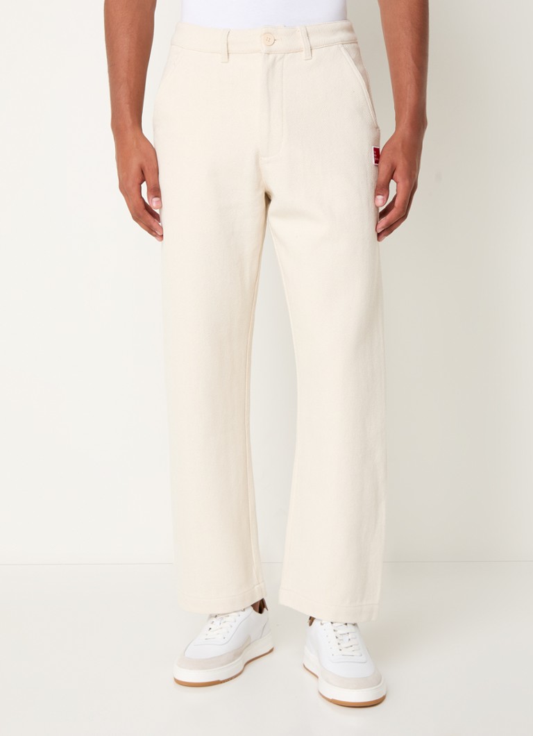 The New Originals Seamless tapered fit trousers with texture and logo