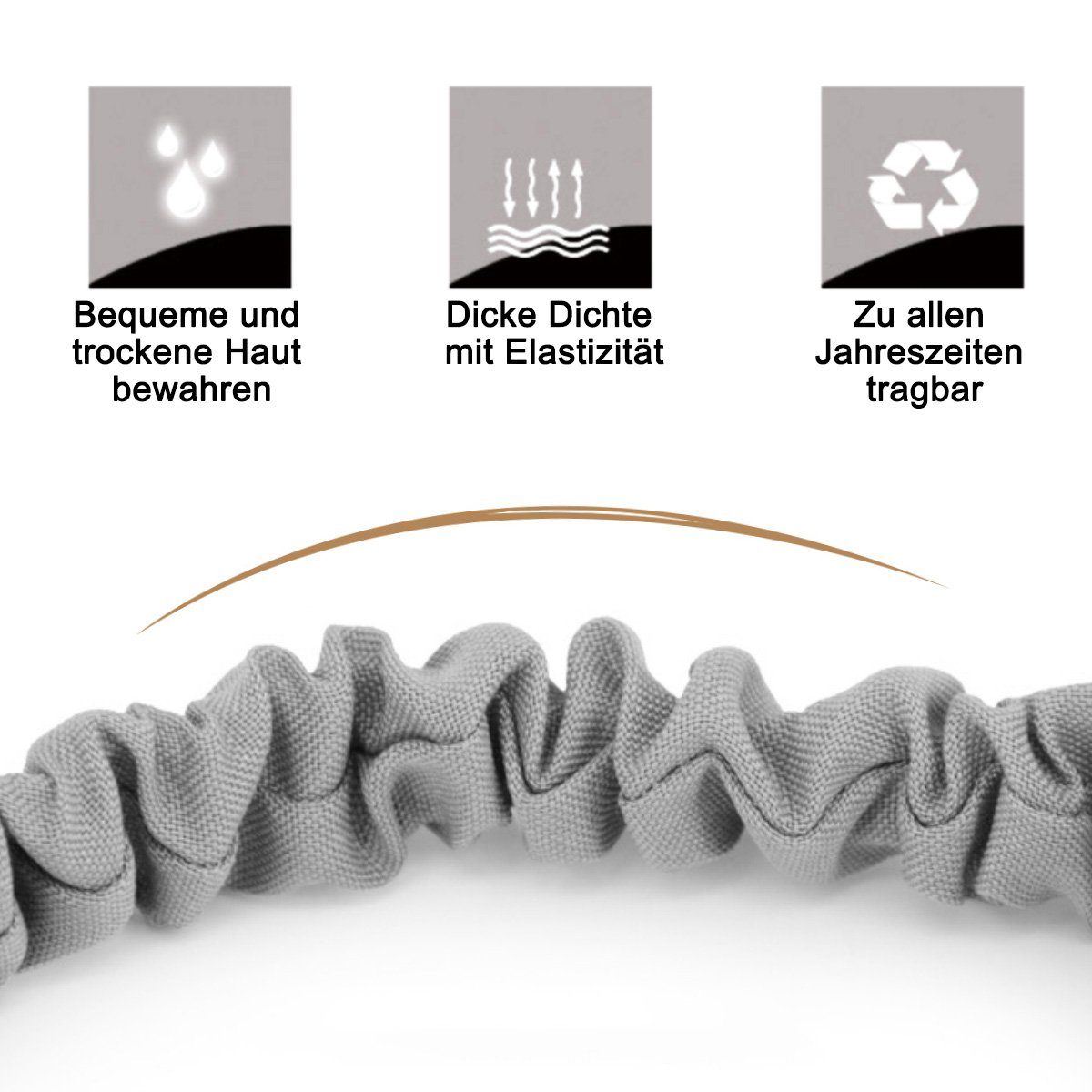 Juoungle Haarband 6 Stück Haarband,Einfarbiges Haarband mit Schleife für Damen,6 Farben
