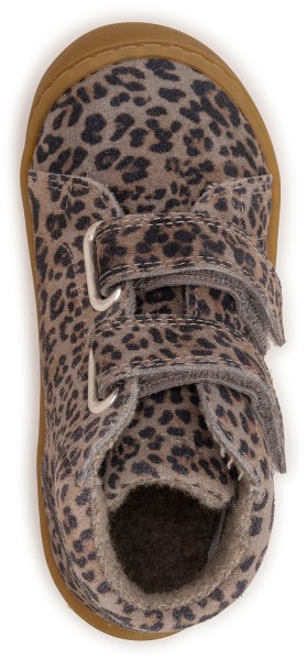 Telyoh bare ~ MidCut Leder Klett + Wollfleece ~ Leo