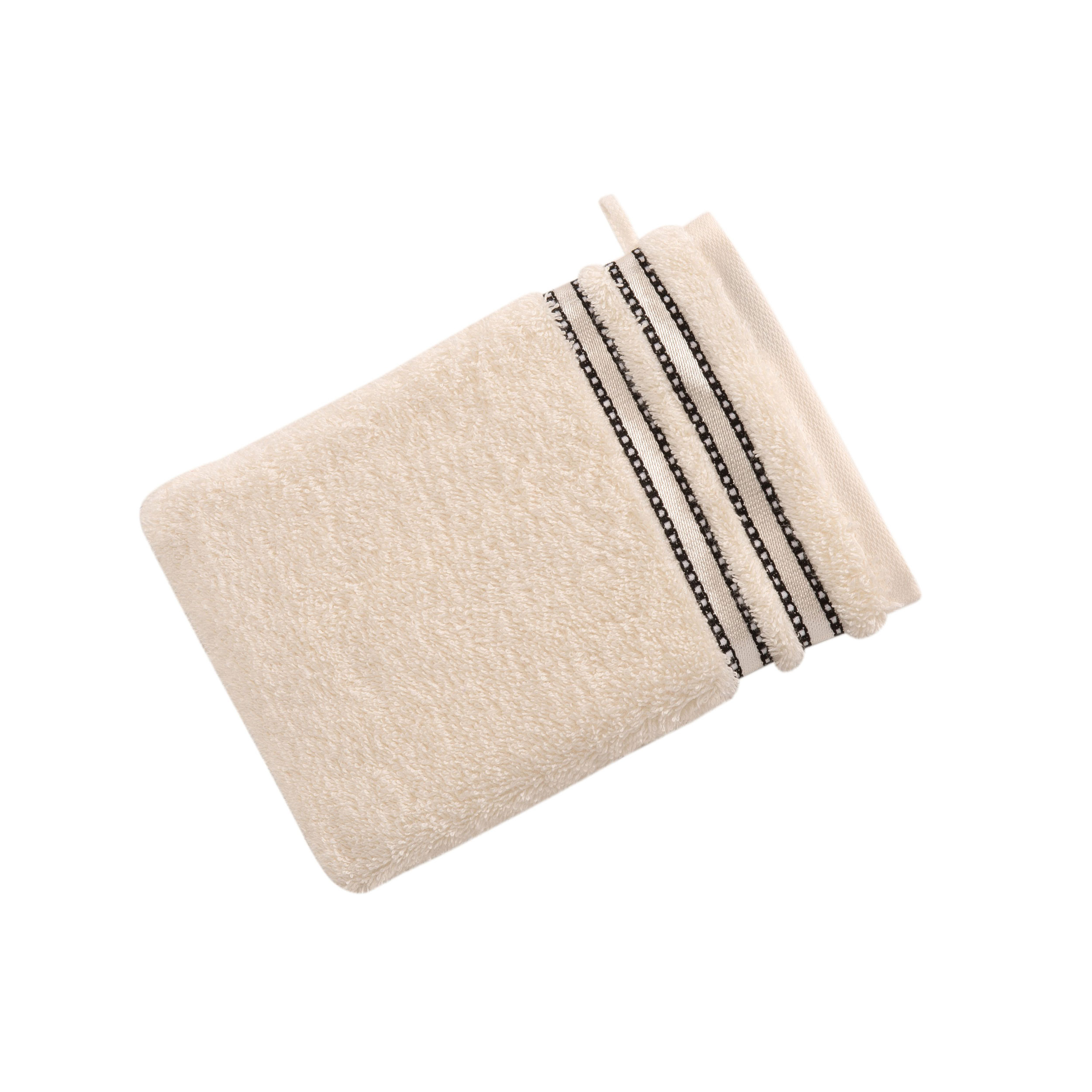 VOSSENWaschhandschuh ivory